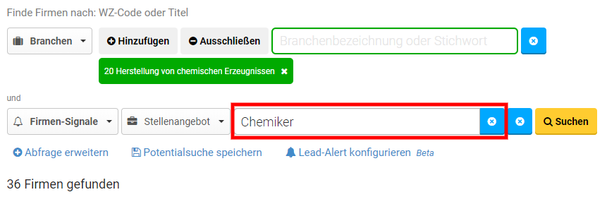Schlagwortsuche