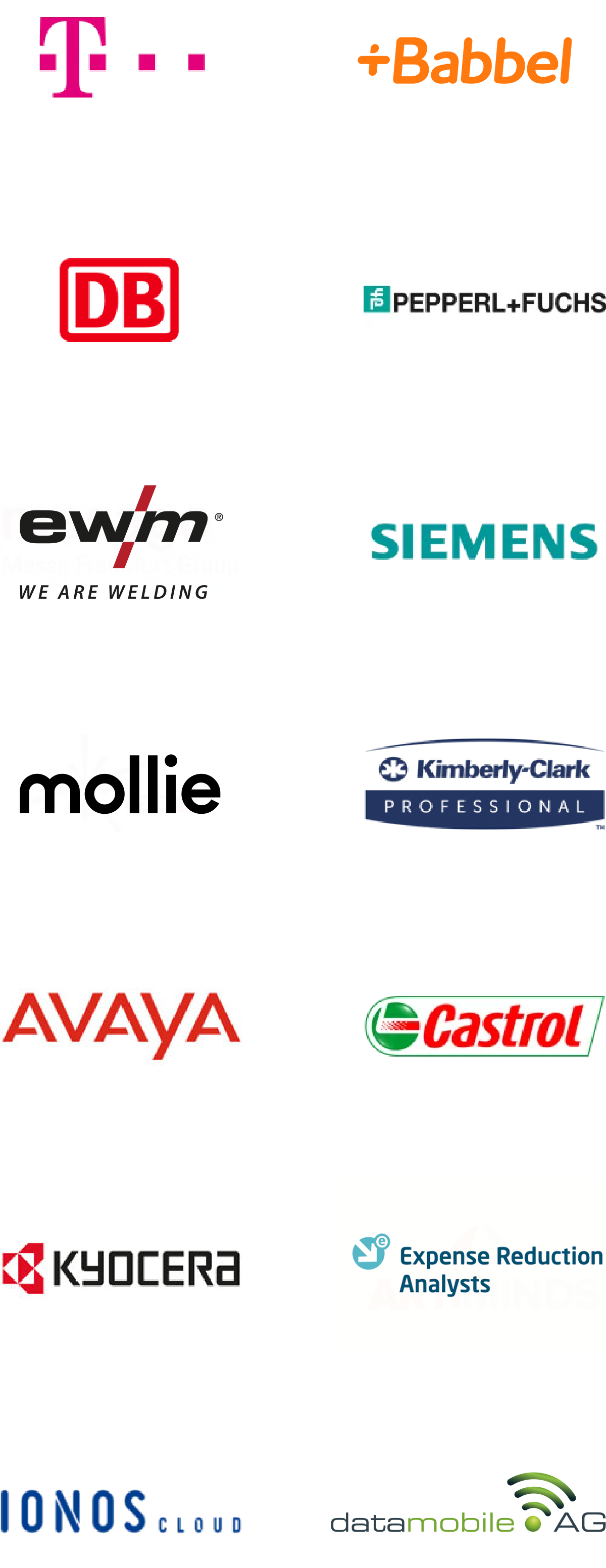 Customer Logos mobile Customer Logos mobile